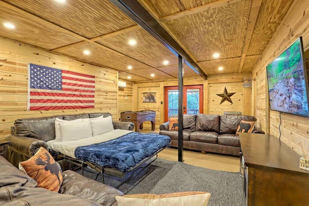 Near Downtown Helen - Hottub, Sauna, Game Room, Fire Pit מראה חיצוני תמונה
