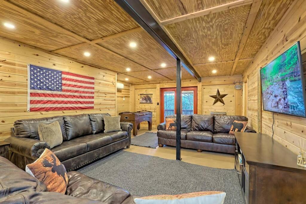 Near Downtown Helen - Hottub, Sauna, Game Room, Fire Pit מראה חיצוני תמונה