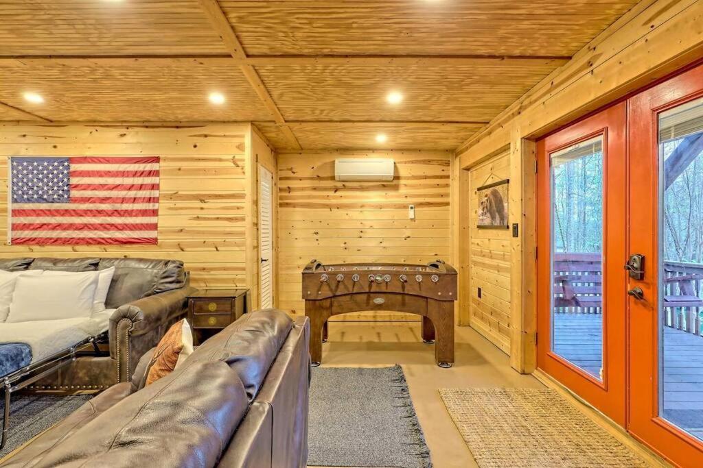 Near Downtown Helen - Hottub, Sauna, Game Room, Fire Pit מראה חיצוני תמונה